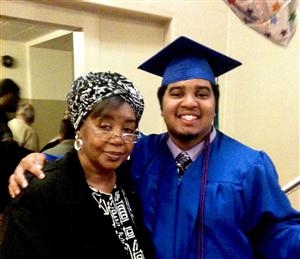 Teen Father Graduate 